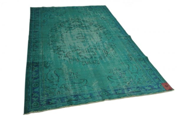 vintage vloerkleed blauw 302cm x 186cm (libelle november 2018)