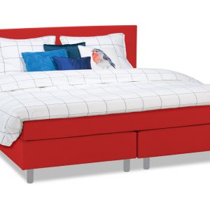 Boxspring Colorado Vlak Denver Met Gestoffeerd Matras Beddenreus