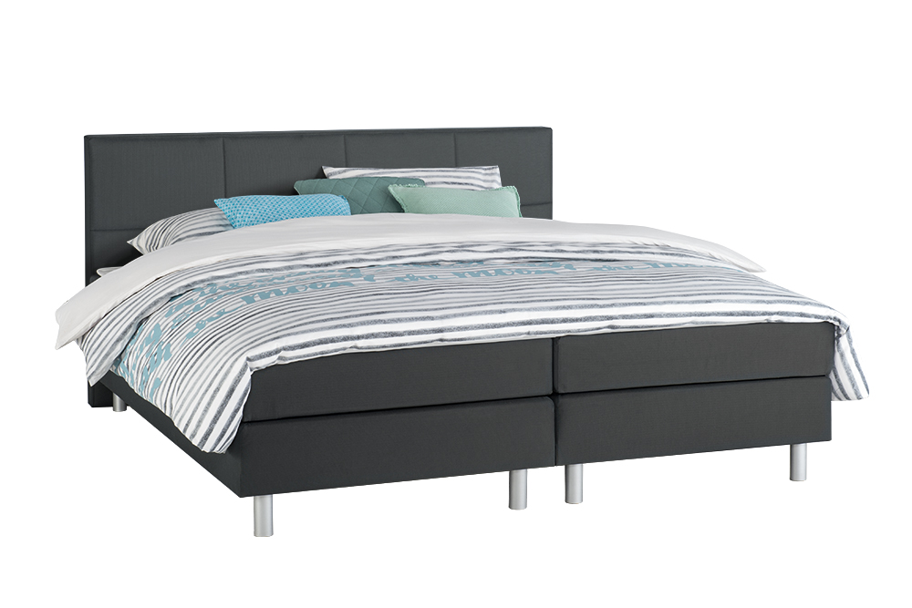 Boxspring Iowa Vlak Met Gestoffeerd Matras Beddenreus 1 Boxspring Iowa Vlak Met Gestoffeerd Matras Beddenreus