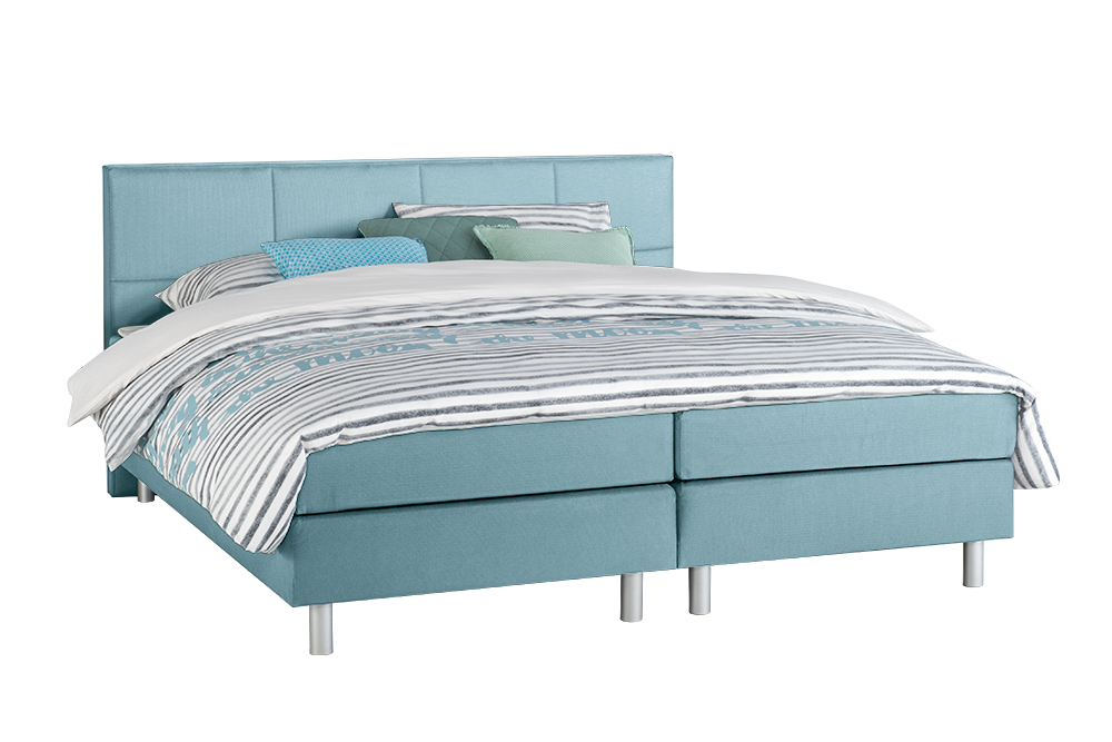 Boxspring Iowa Vlak Met Gestoffeerd Matras Beddenreus 1 Boxspring Iowa Vlak Met Gestoffeerd Matras Beddenreus
