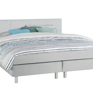 Boxspring Iowa Vlak Met Gestoffeerd Matras Beddenreus