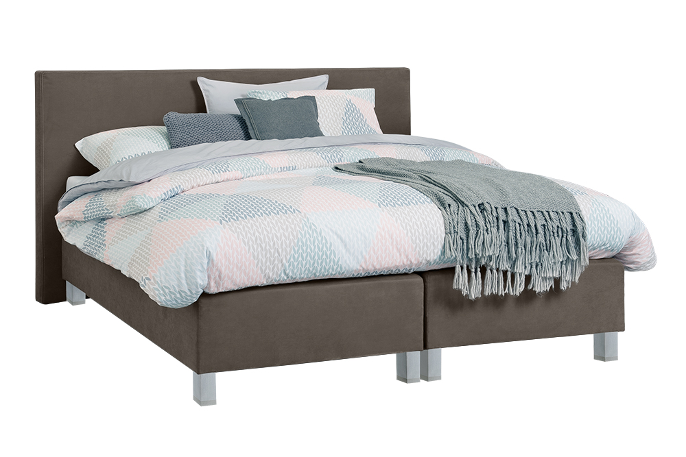 Boxspring Sandviken Vlak Met Pocketveer Matras Nordland 1 Boxspring Sandviken Vlak Met Pocketveer Matras Nordland