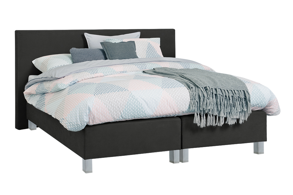 Boxspring Sandviken Vlak Met Pocketveer Matras Nordland 1 Boxspring Sandviken Vlak Met Pocketveer Matras Nordland