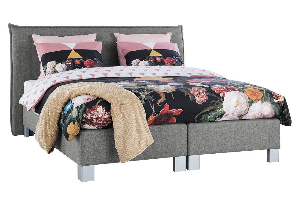 Boxspring Athene Vlak Met Pocketveer Matras Vitalis 1 Boxspring Athene Vlak Met Pocketveer Matras Vitalis