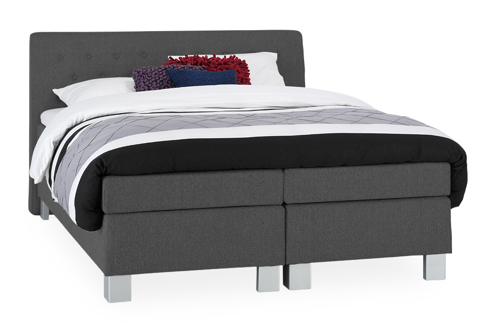 Boxspring Freya Vlak Met Gestoffeerd Matras Vitalis 1 Boxspring Freya Vlak Met Gestoffeerd Matras Vitalis