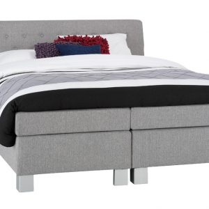 Boxspring Freya Vlak Met Gestoffeerd Matras Vitalis