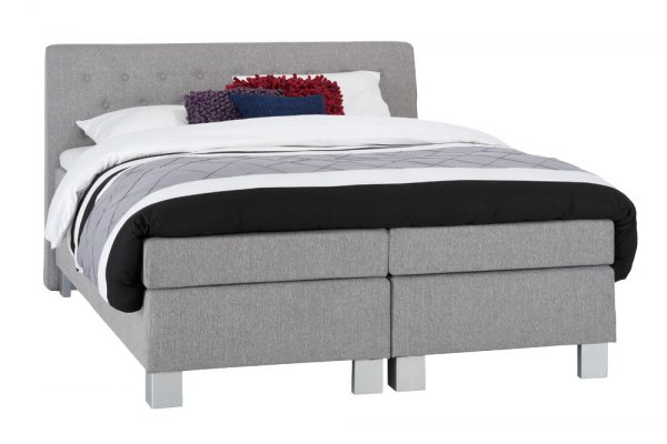 Boxspring Freya Vlak Met Gestoffeerd Matras Vitalis