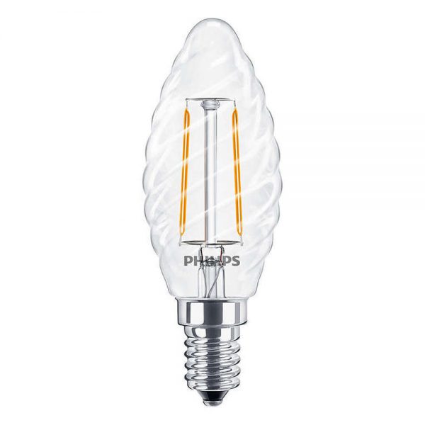 Philips Classic LEDcandle E14 ST35 2.5W 827 Helder | Vervangt 25W