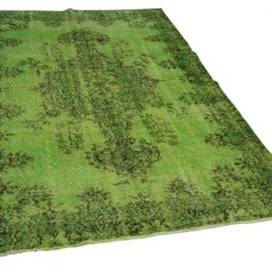 vintage vloerkleed groen 281cm x 164cm