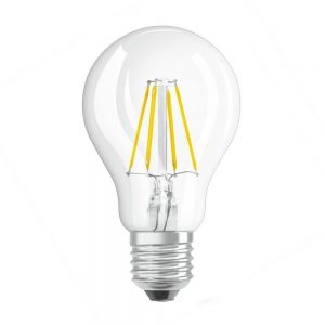 Osram Parathom Classic E27 A 6W 840 met Filament | Vervangt 60W