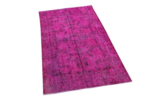 vintage vloerkleed fuchsia 257cm x 162cm