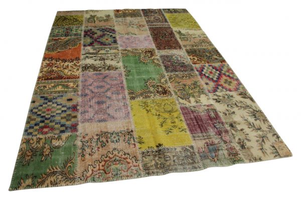 patchwork vloerkleed 301cm x 210cm