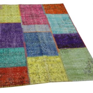 patchwork vloerkleed 180cm x 120cm