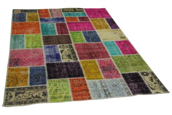 patchwork vloerkleed 240cm x 170cm