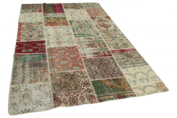 patchwork vloerkleed 305cm x 200cm