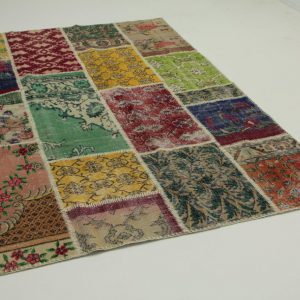 patchwork vloerkleed 240cm x 170cm