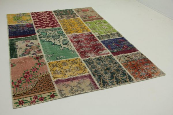 patchwork vloerkleed 240cm x 170cm