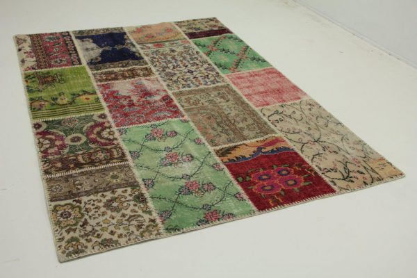 patchwork vloerkleed 240cm x 170cm