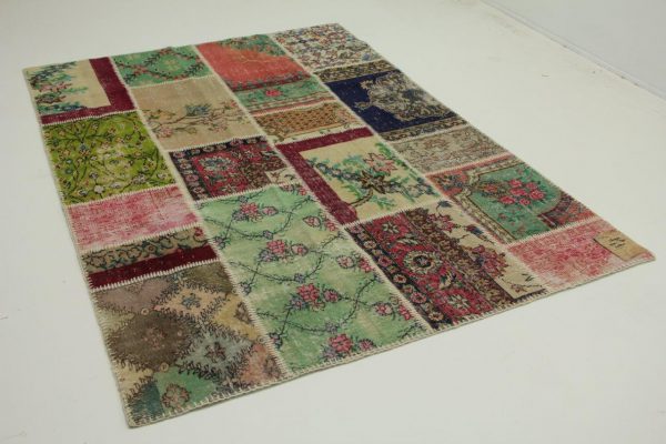 patchwork vloerkleed 240cm x 170cm