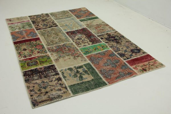 patchwork vloerkleed 240cm x 170cm