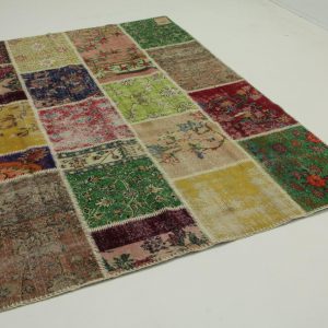 patchwork vloerkleed 240cm x 170cm