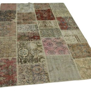 patchwork vloerkleed 239cm x 170cm