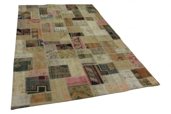 patchwork vloerkleed 295cm x 195cm