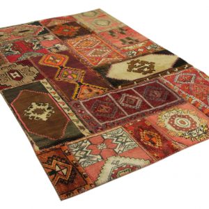 patchwork vloerkleed 240cm x 158cm