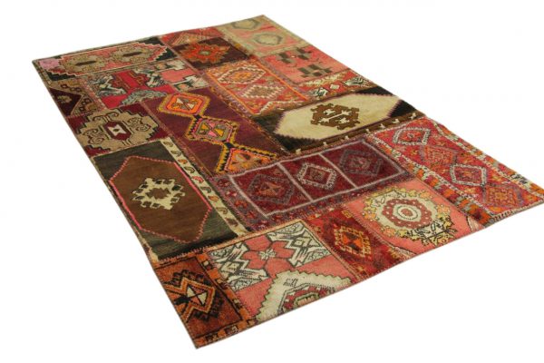 patchwork vloerkleed 240cm x 158cm