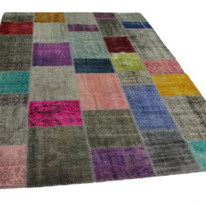 patchwork vloerkleed 310cm x 212cm