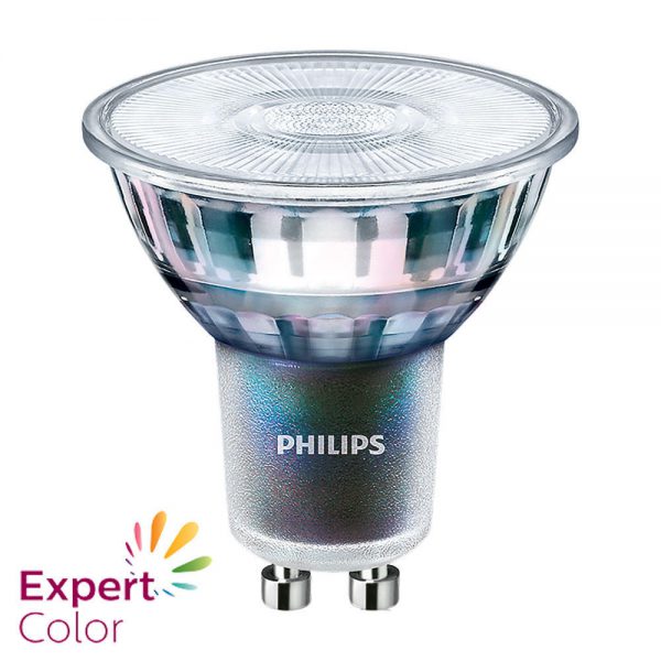 Philips LEDspot ExpertColor GU10 5.5W 930 36D (MASTER) | Beste Kleurweergave - Warm Wit - Dimbaar - Vervangt 50W