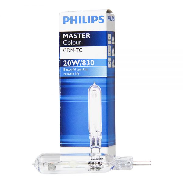 Philips MASTERColour CDM-TC 20W 830 G8.5 | Warm Wit