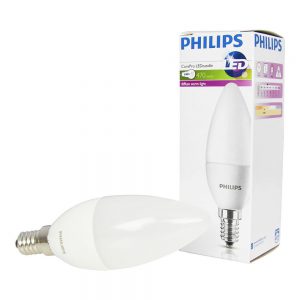 Philips CorePro LEDcandle E14 B35 5.5W 827 Mat | Vervangt 40W