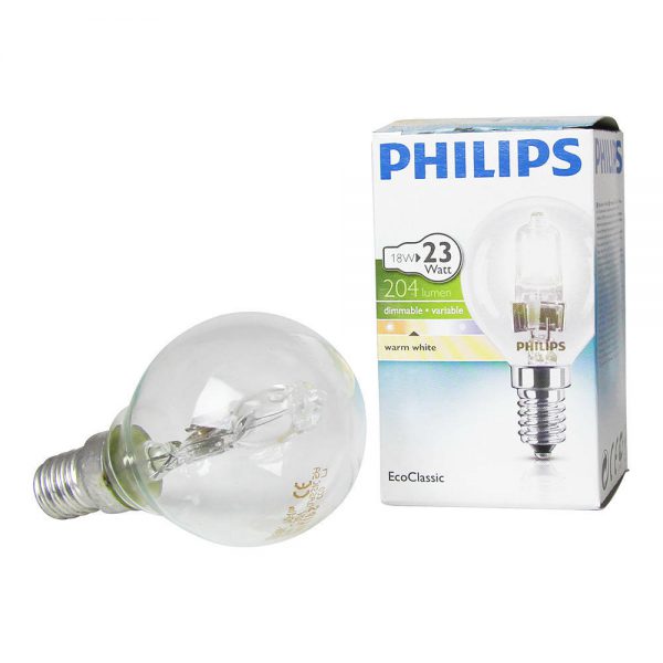 Philips EcoClassic Lustre 18W E14 230V P45 Clear