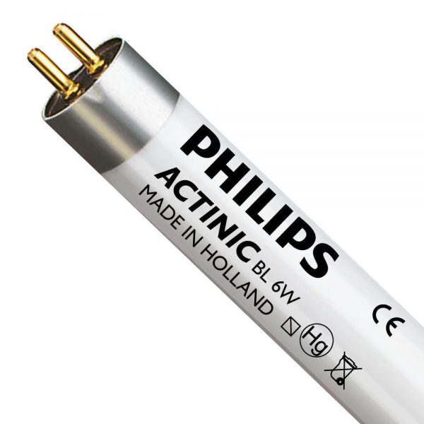 Philips TL-D 6W 10 Actinic BL (MASTER) | 21cm