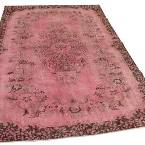 roze vloerkleed 272cm x 171cm