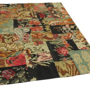 rozenkelim patchwork 232cm x 172cm