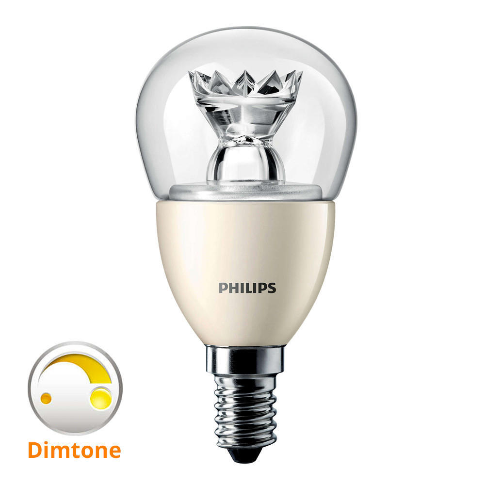 setrdyf_2.jpg Philips LEDluster E14 P50 8W 827 Helder (MASTER) | DimTone Dimbaar - Vervangt 60W