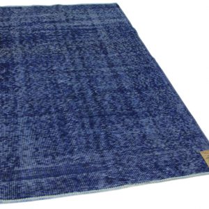 vintage vloerkleed donkerblauw 250cm x 150cm (libelle week 52)