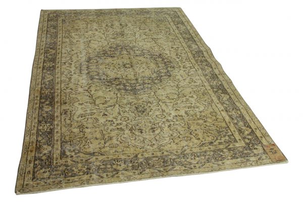 vintage vloerkleed beige 245cm x 170cm