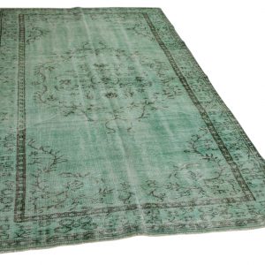 vintage vloerkleed groen, blauw 282cm x 168cm (libelle)