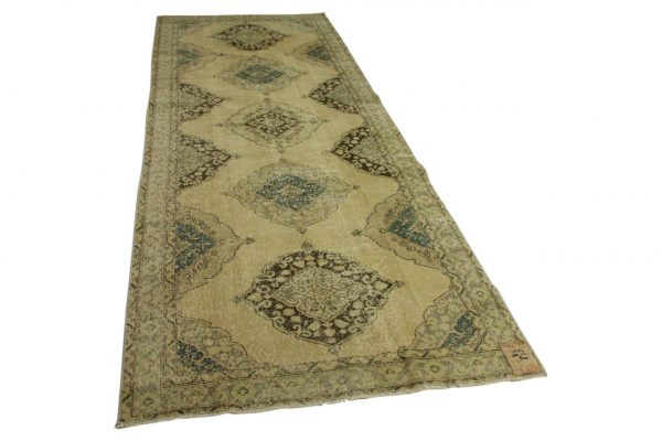 vintage vloerkleed loper 383cm x 141cm