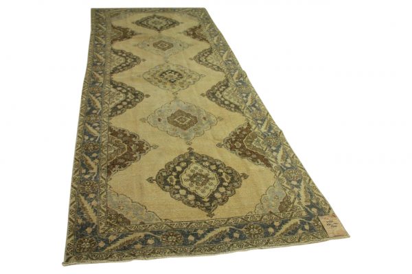 vintage vloerkleed loper 370cm x 140cm