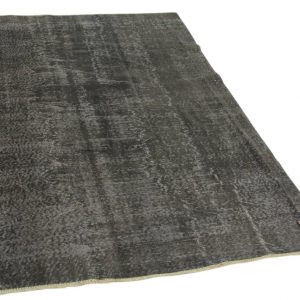 vintage vloerkleed zwart 235cm x 153cm