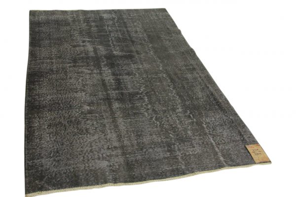vintage vloerkleed zwart 235cm x 153cm