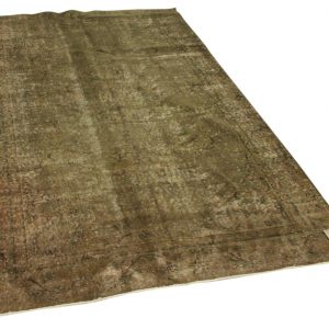 vintage vloerkleed bruin 253cm x 165cm