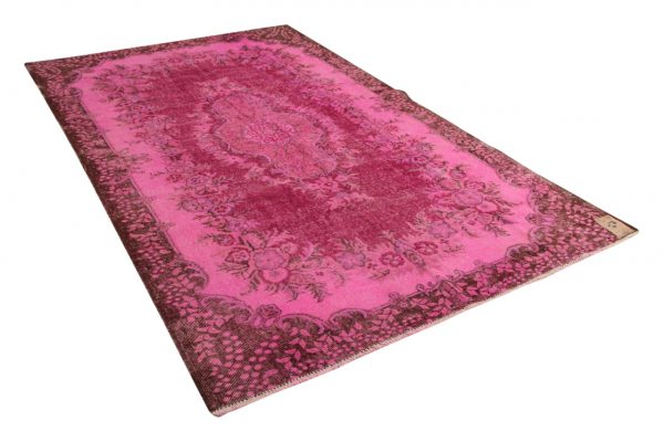 vintage vloerkleed roze 305cm x 188cm (libelle kerst 2018)