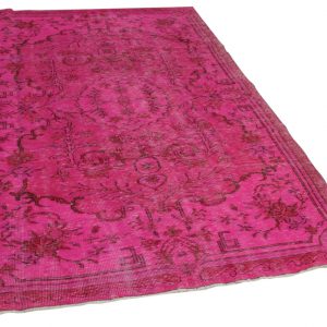 vintage vloerkleed roze 280cm x 190cm