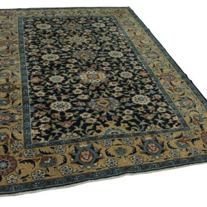 vintage vloerkleed donkerblauw 295cm x 220cm