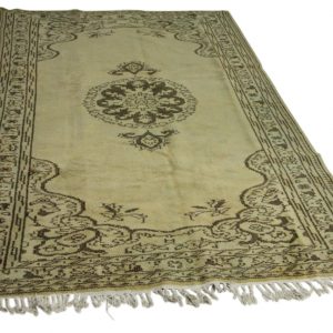 vintage vloerkleed beige 268cm x 173cm